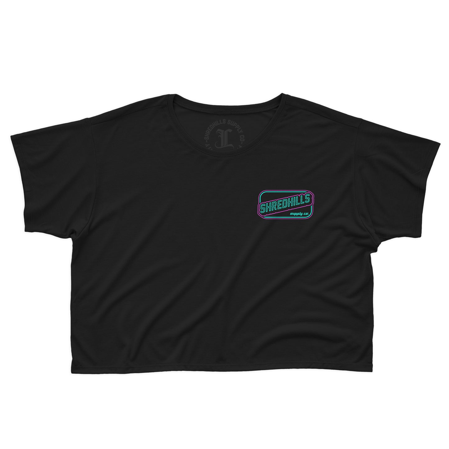 Neon Lights - Women’s Crop Top Tee