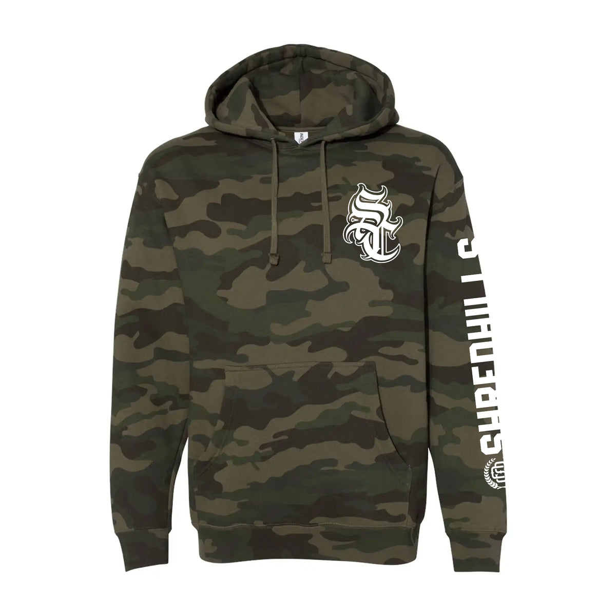 Street Crew camo - Hoodie