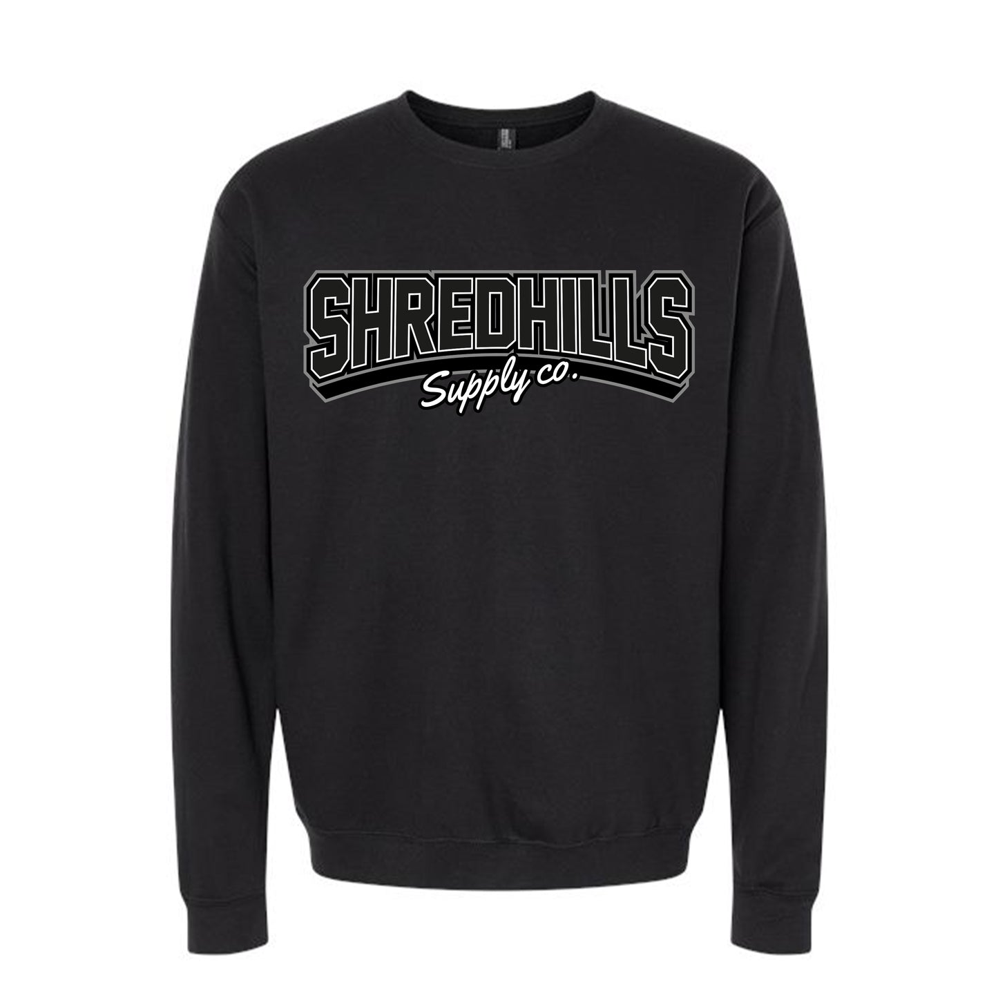 Retro BLK - Crewneck - Shredhills