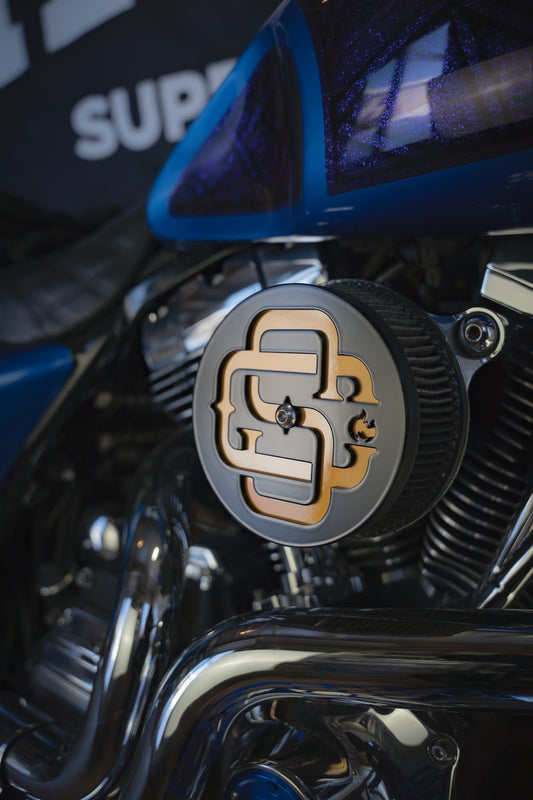 Air Cleaner Cover Gold - Shredhills