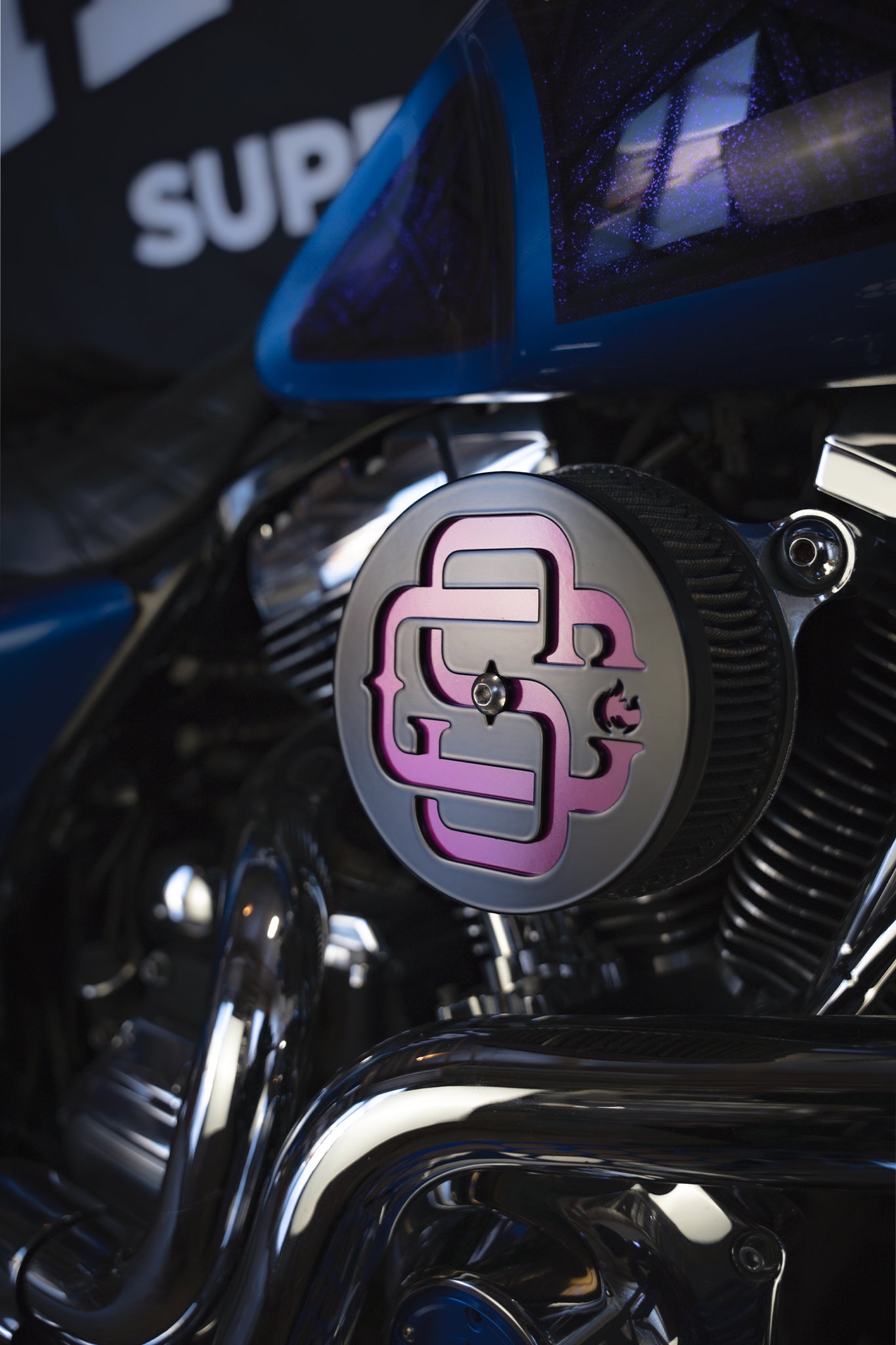 Air Cleaner Cover Purple - Shredhills