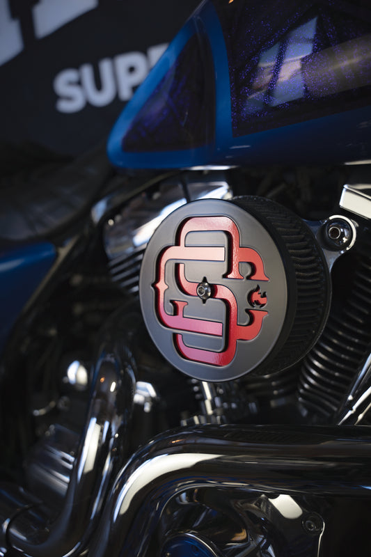 Air Cleaner Cover Red - Shredhills