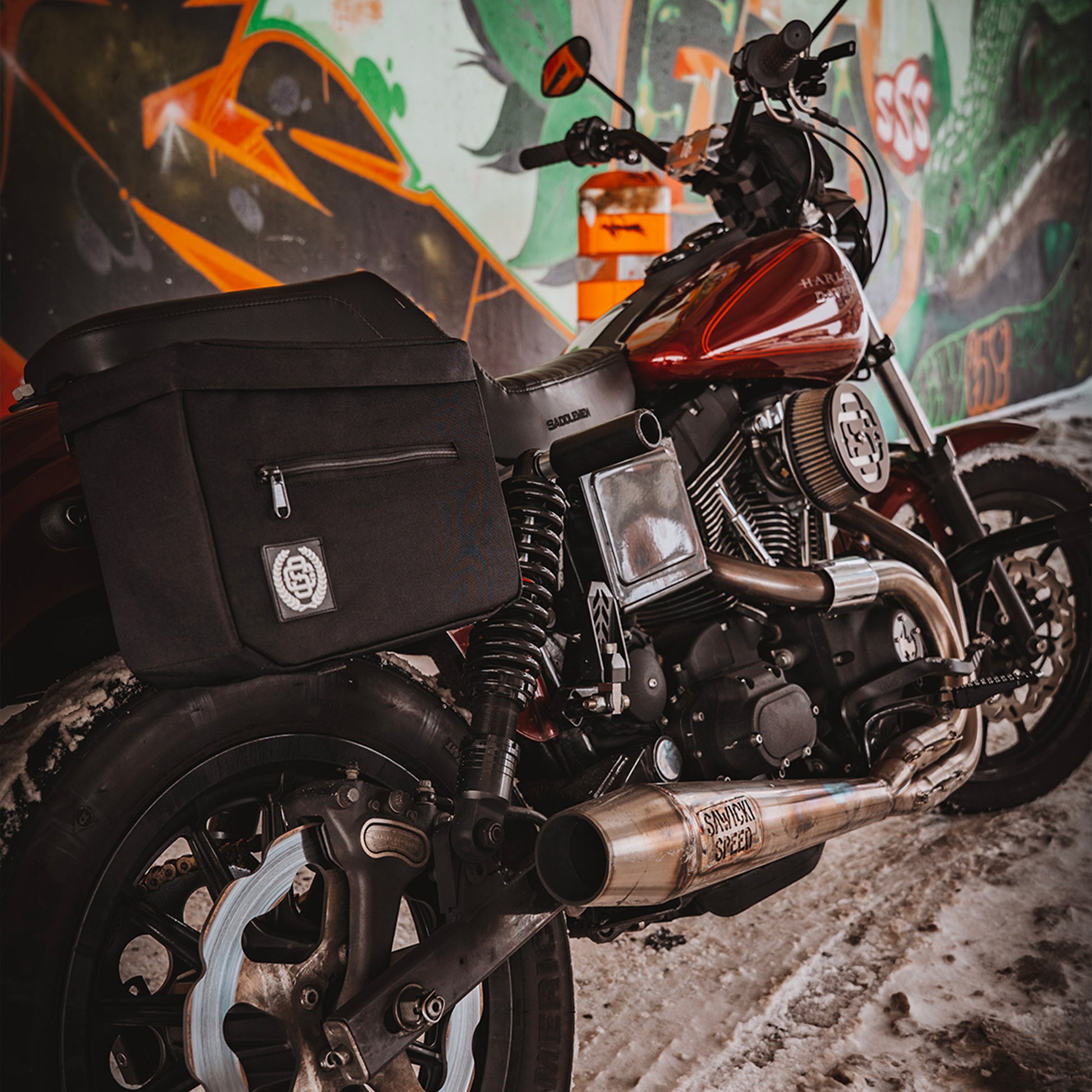 SaddleBags Motorcycle - Shredhills