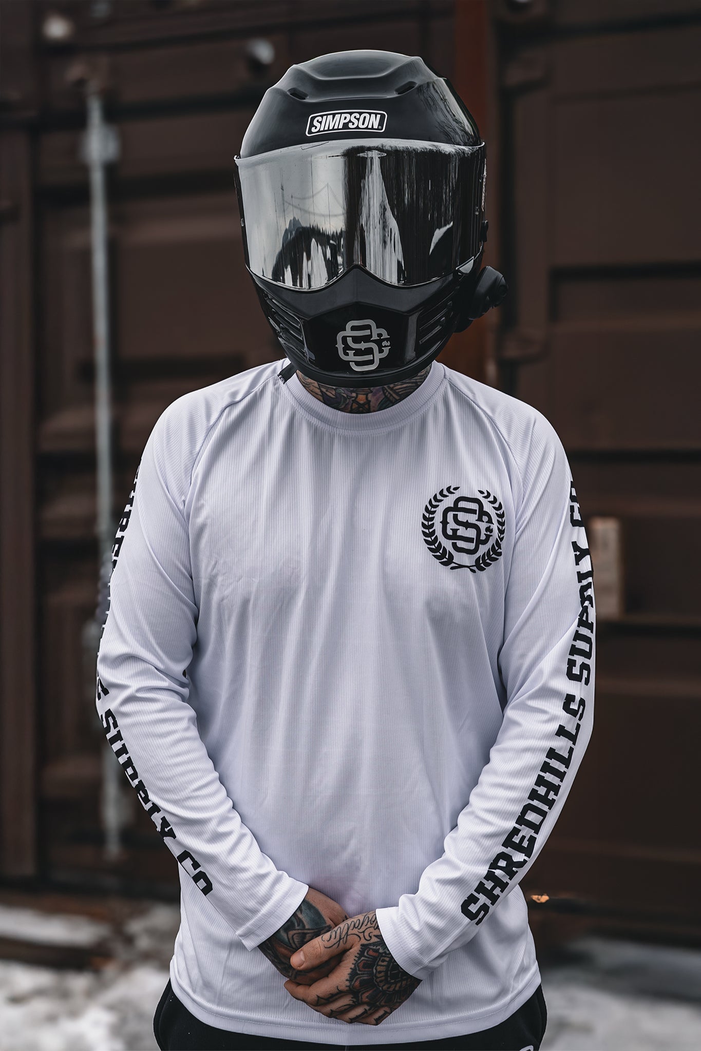 Riding Jersey - White - Shredhills