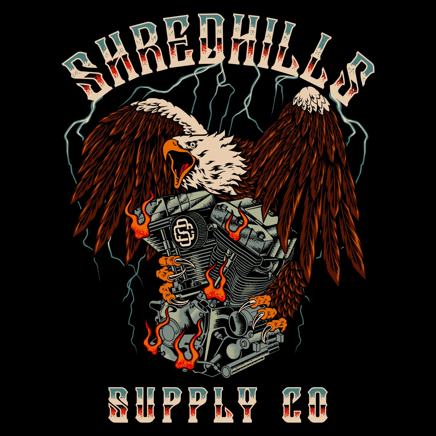 V-EAGLE - Hoodie - Shredhills