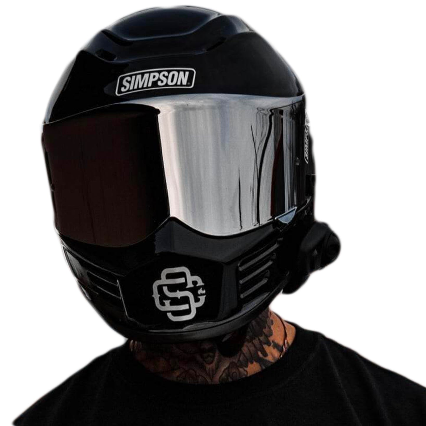 Helmet Sticker White