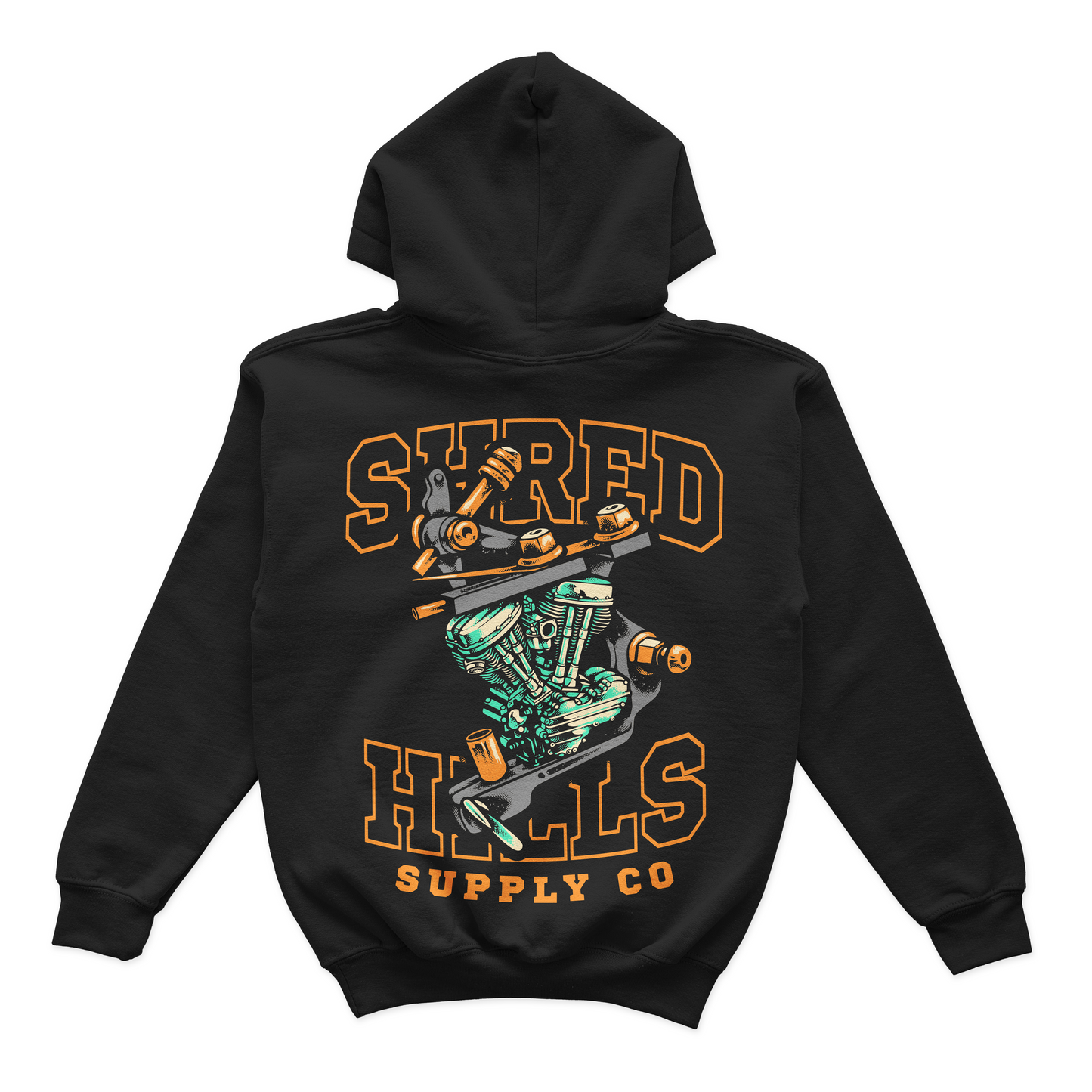 Greased Ink - Kids & Youth Hoddie - Shredhills