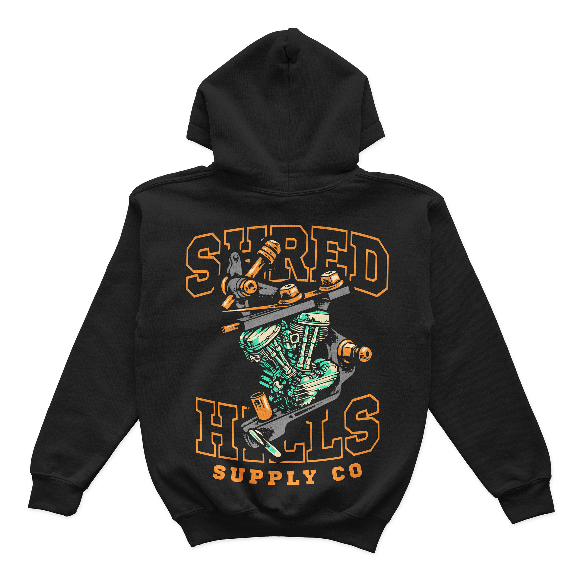 Greased Ink - Kids & Youth Hoddie - Shredhills