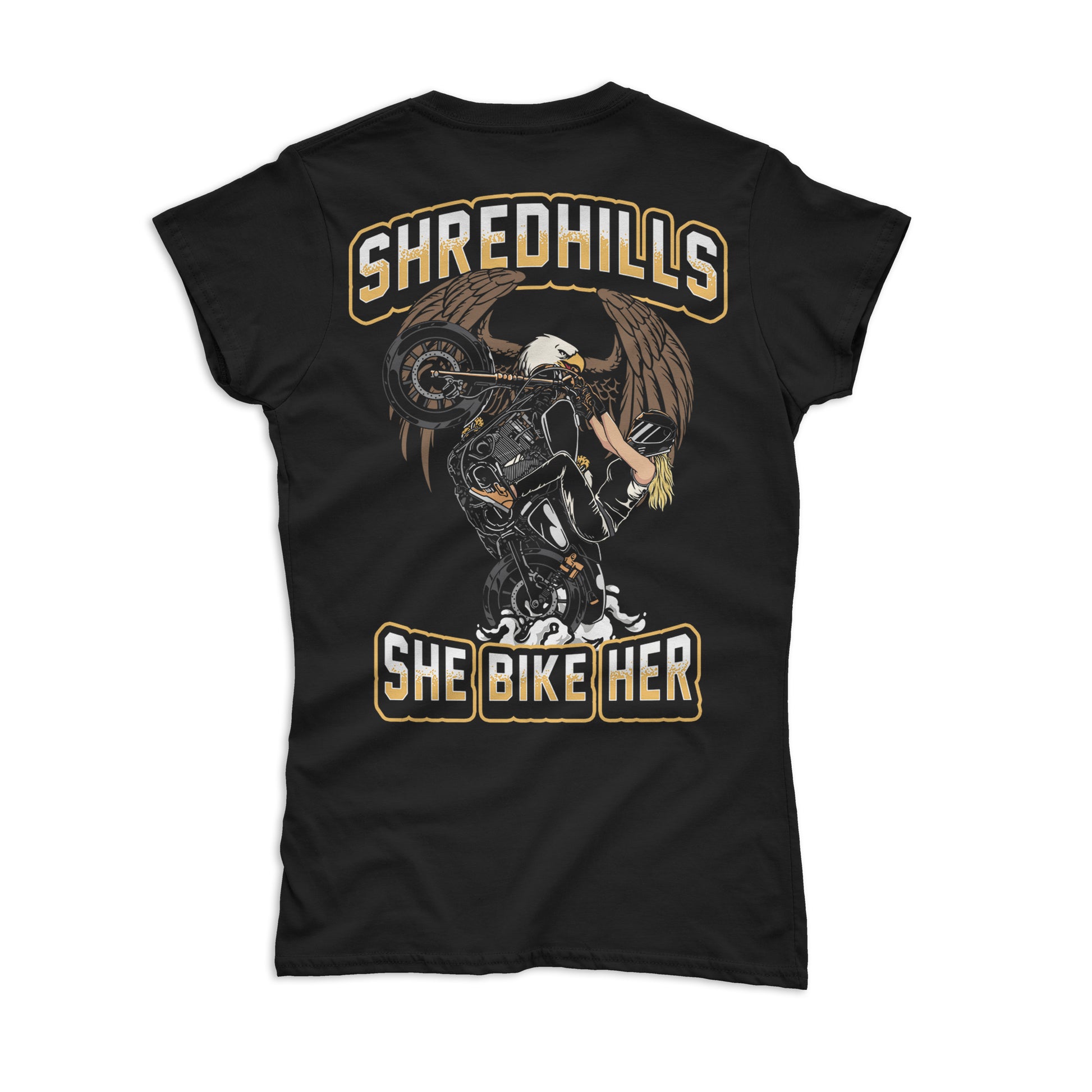 Collab She Bike Her - Women Tee - Shredhills