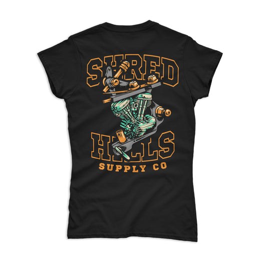 Greased Ink - Women Tee - Shredhills