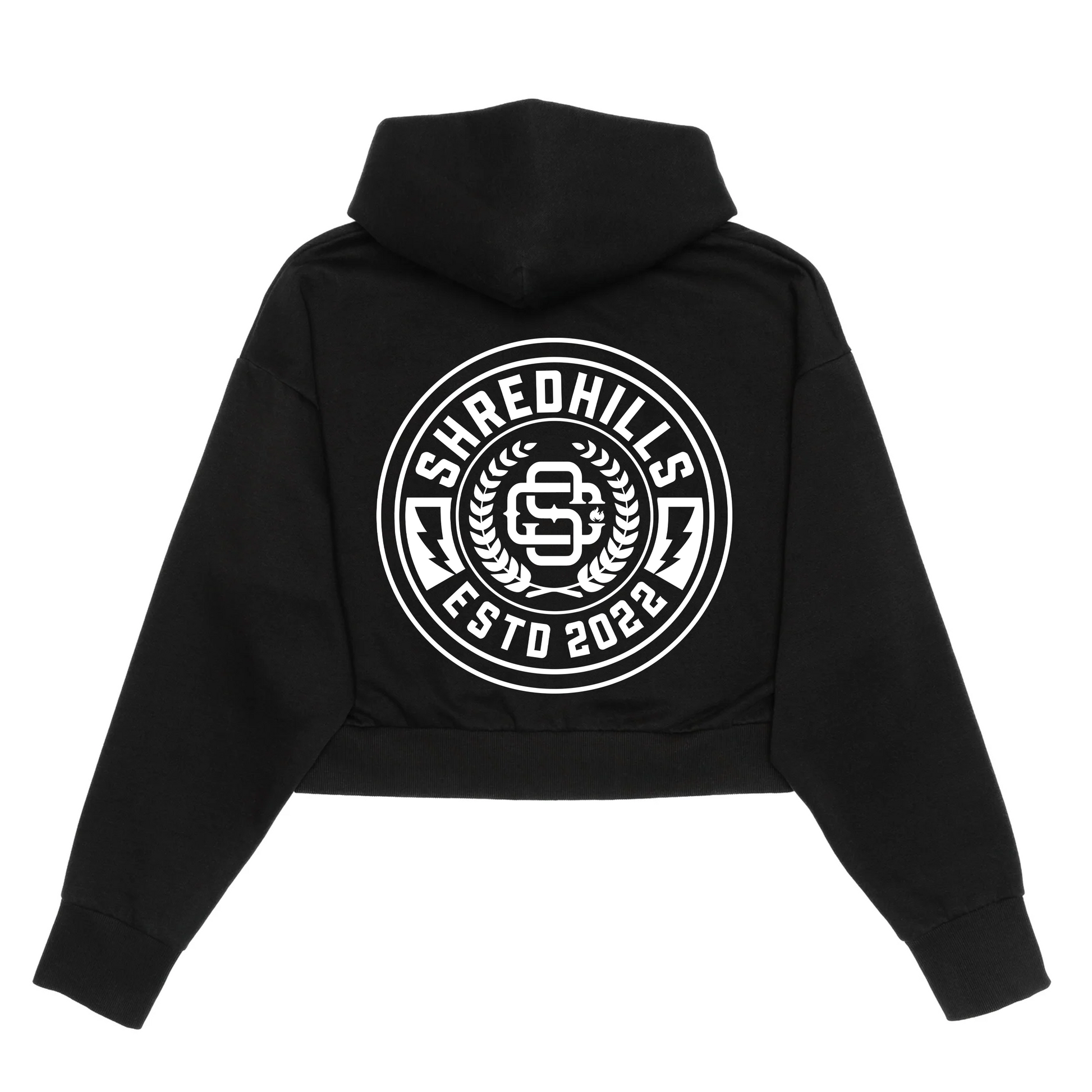 Estd. 22 - Hoodie Crop Women - Shredhills