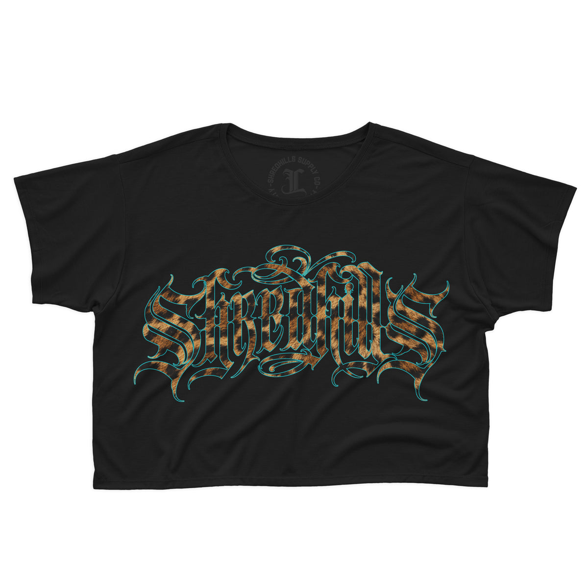 Leopard - Women’s Crop Top Tee