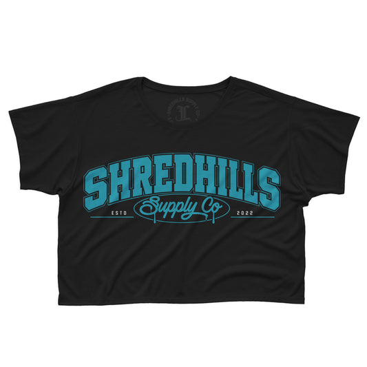 Never Settle - Women’s Crop Top Tee - Shredhills