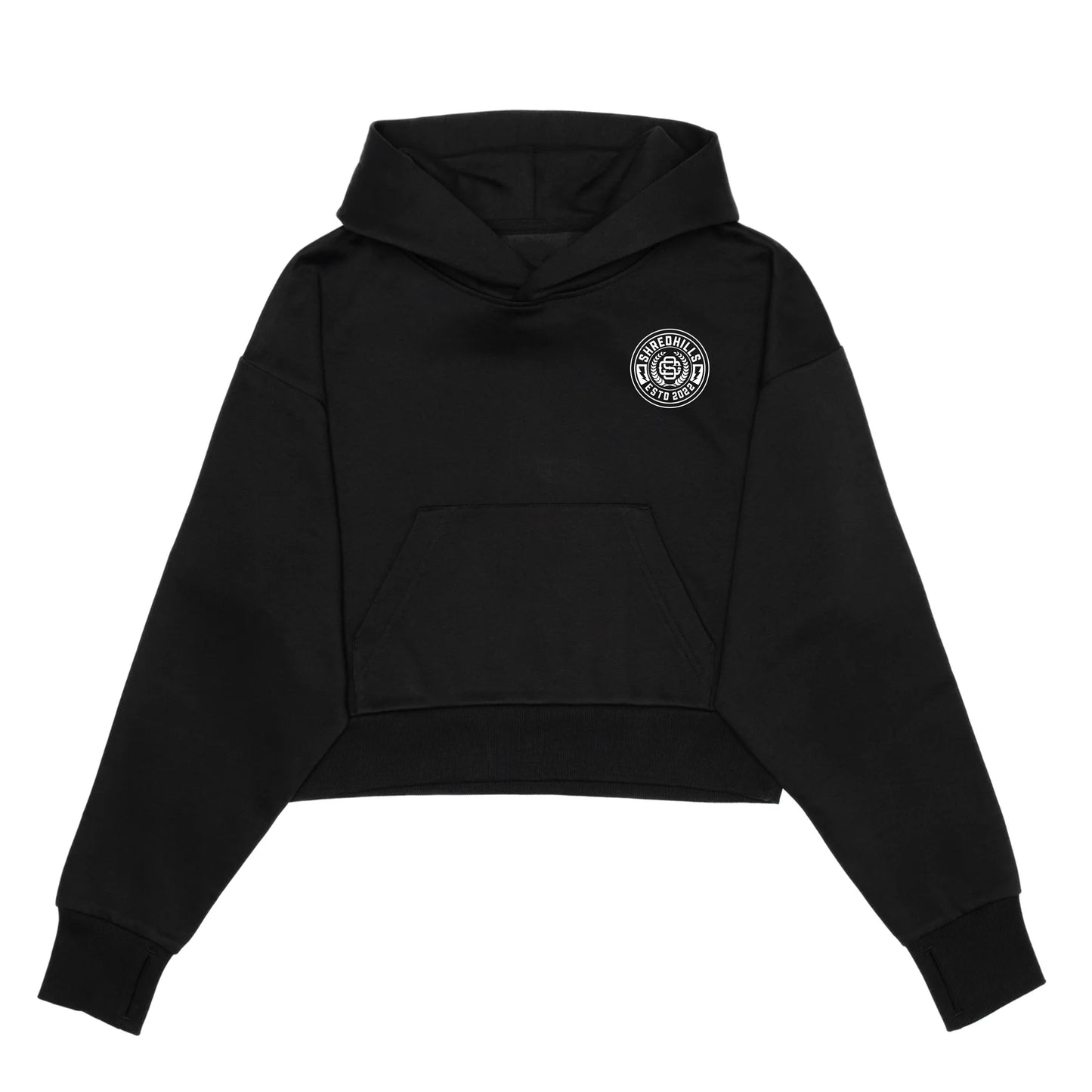 Estd. 22 - Hoodie Crop Women - Shredhills
