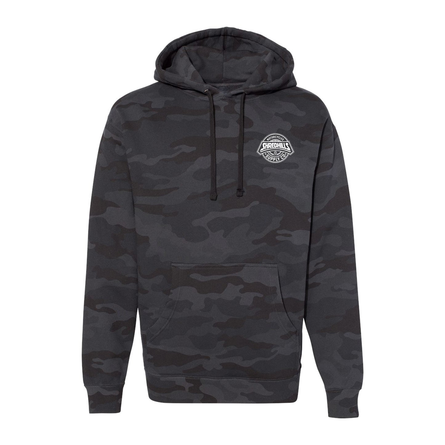 Fast Line Heavyweight Black Camo - Hoodie