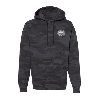Fast Line Heavyweight Black Camo - Hoodie