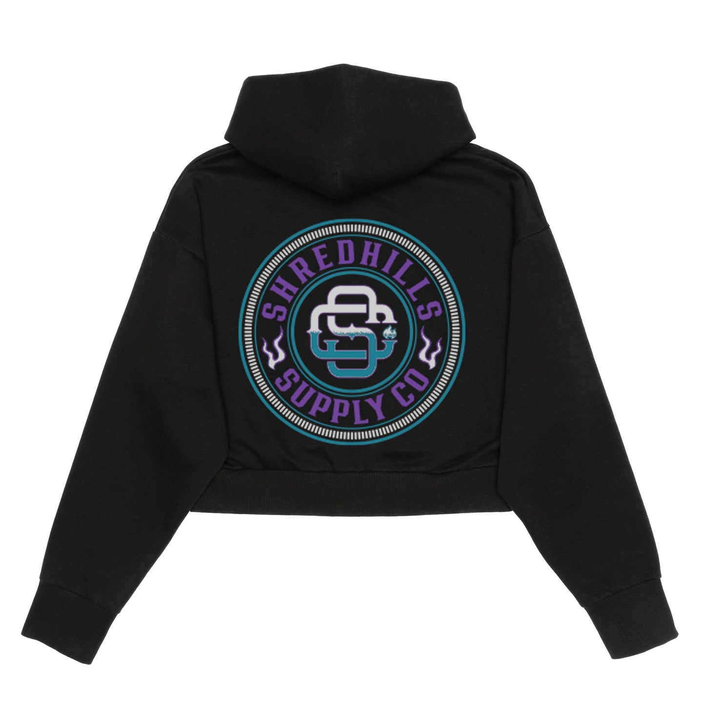 Burn Unit - Hoodie Crop Women - Shredhills