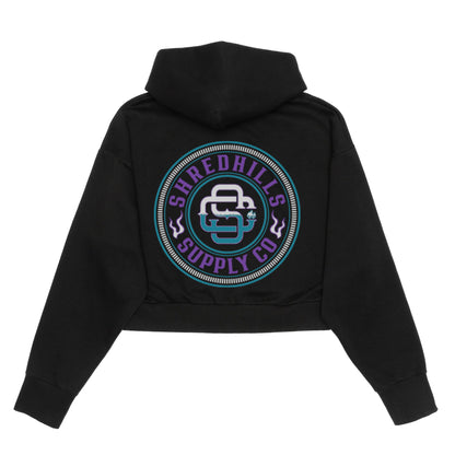 Burn Unit - Hoodie Crop Women - Shredhills