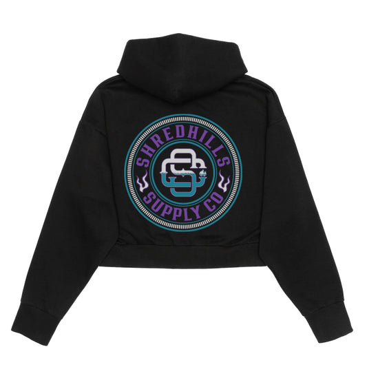 Burn Unit - Hoodie Crop Women - Shredhills