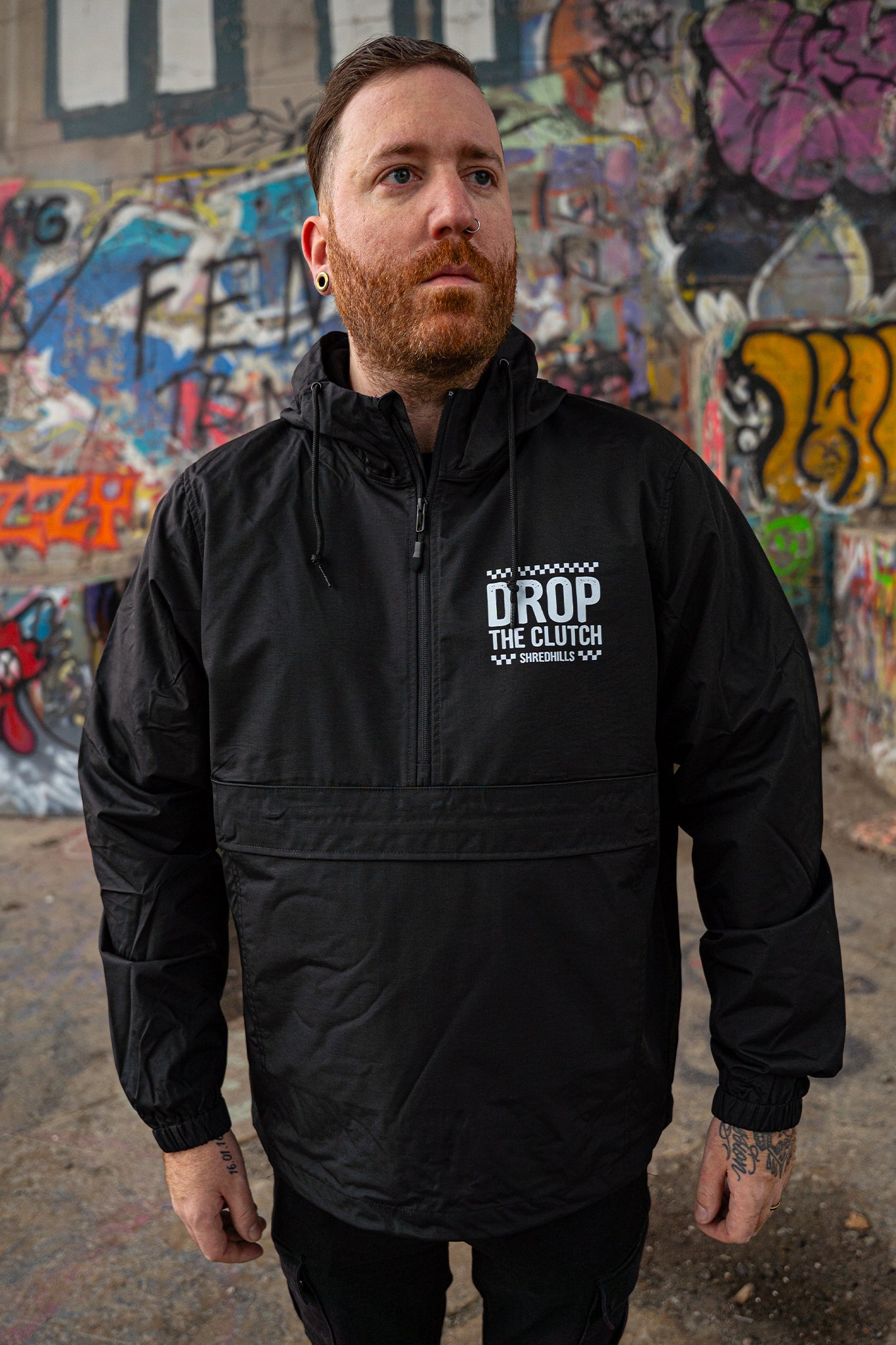 Drop The Clutch - Windbreaker Anorak