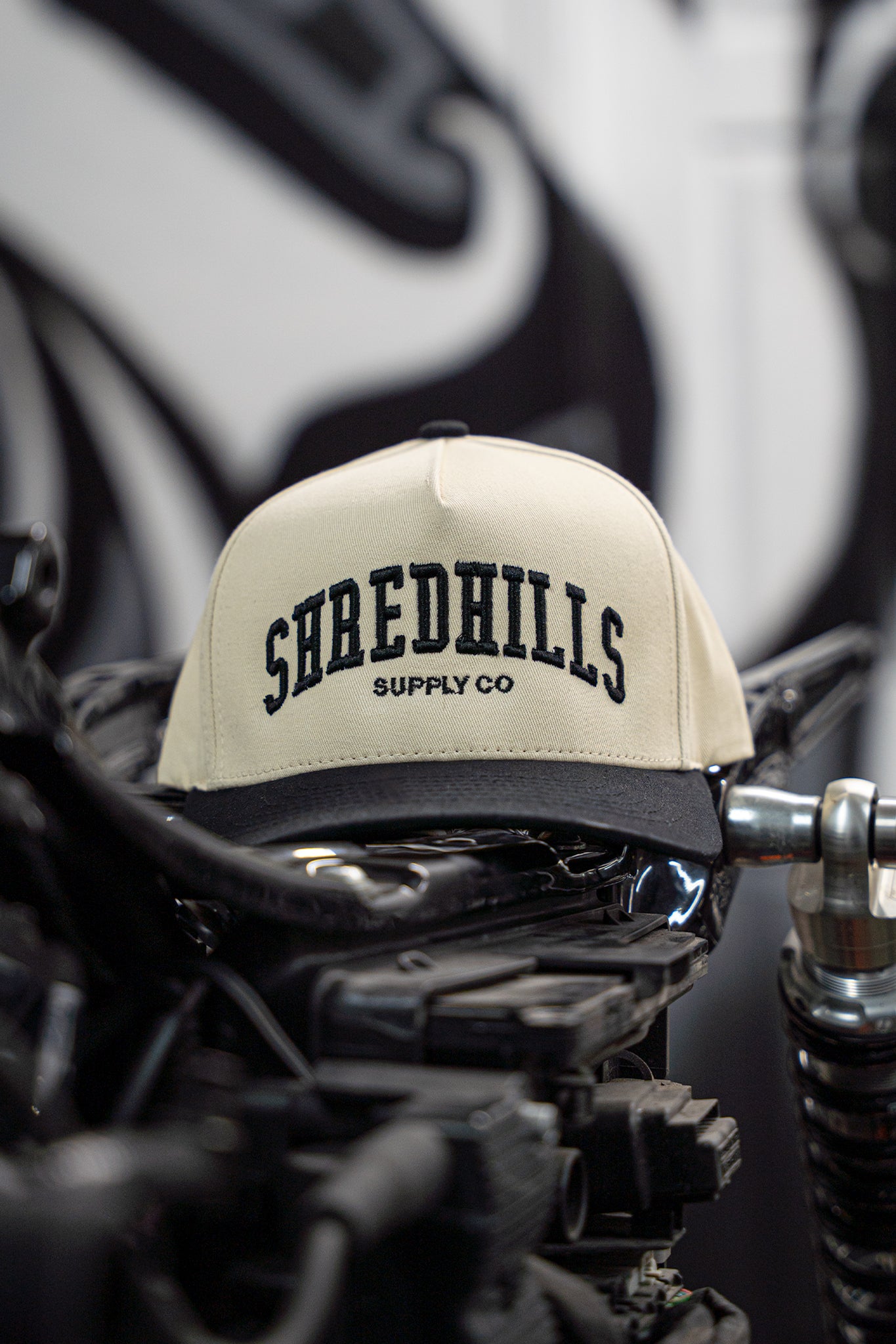 Black & Beige Gang- Caps 3D - Shredhills