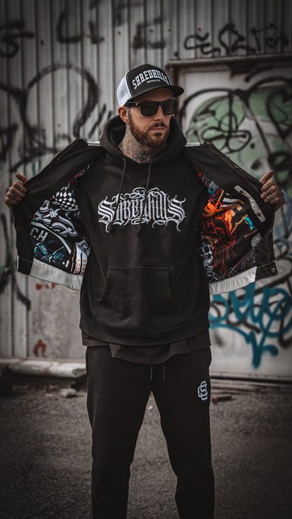 Killa White Leather - Motorcycle Vests - Shredhills
