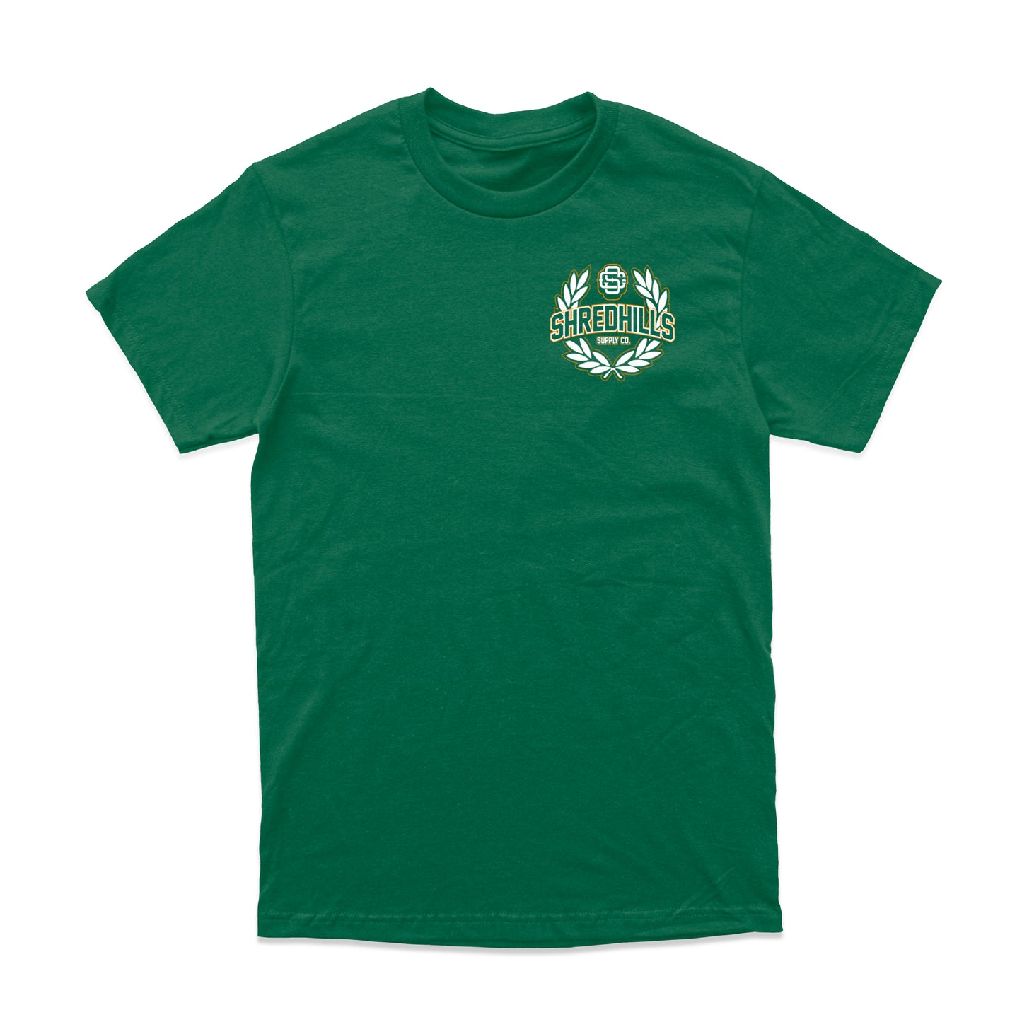Shred - Forest Green Tee - Shredhills