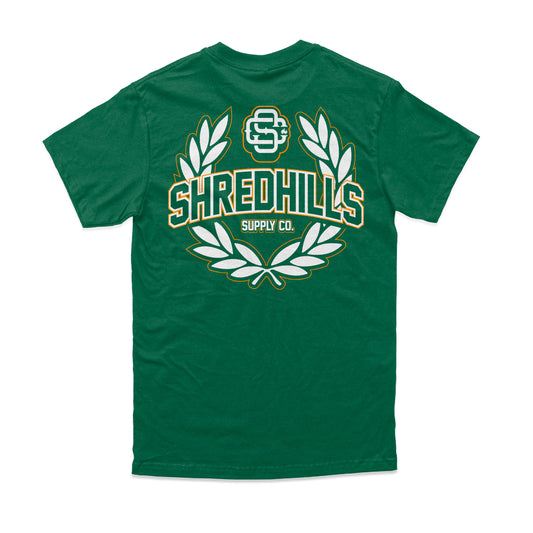 Shred - Forest Green Tee - Shredhills