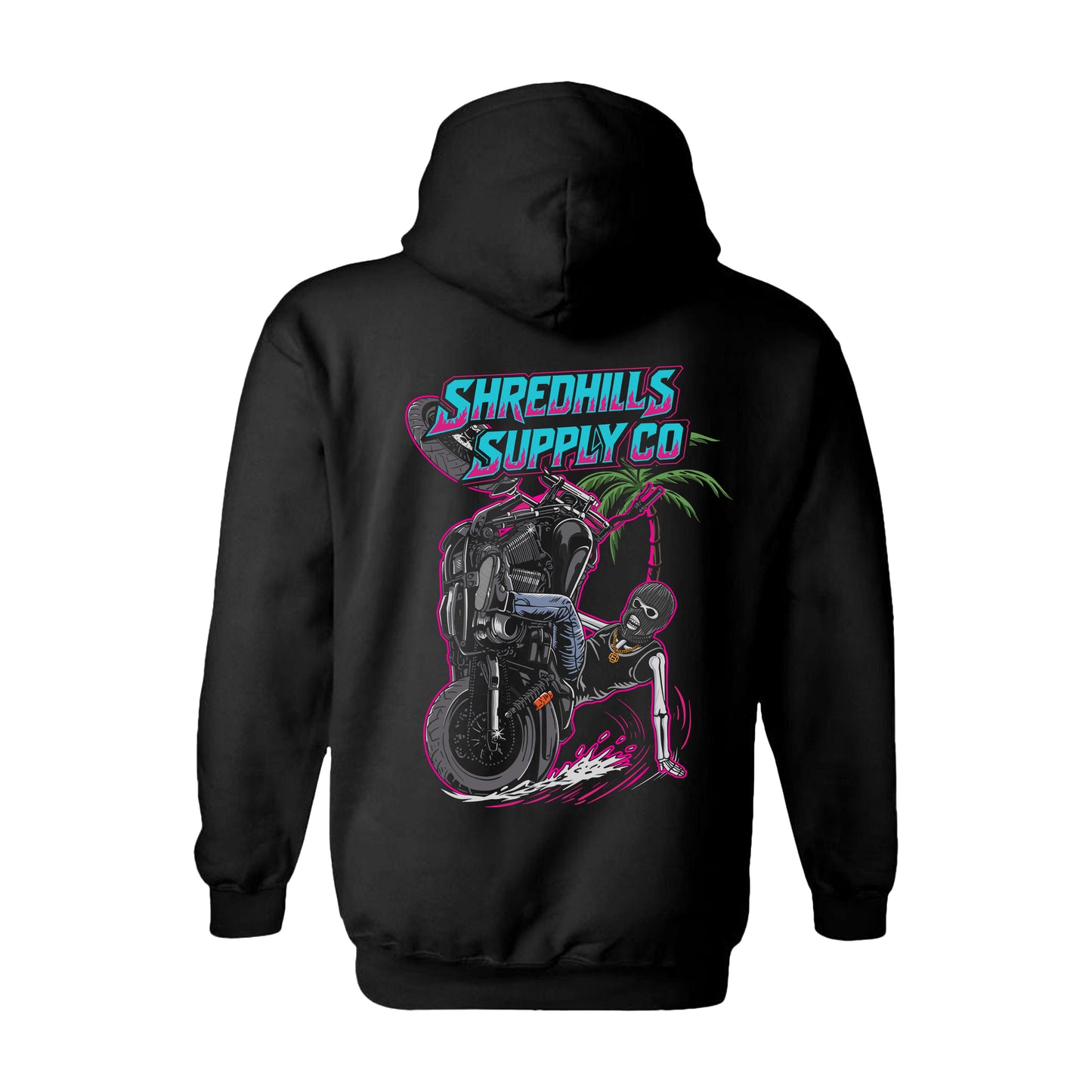 Wheelie Bandit v2 - Hoodie - Shredhills