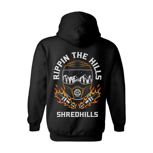 Rippin The Hills - Hoodie - Shredhills