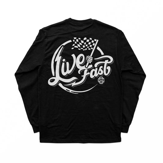 Live Fast - Longsleeve - Shredhills