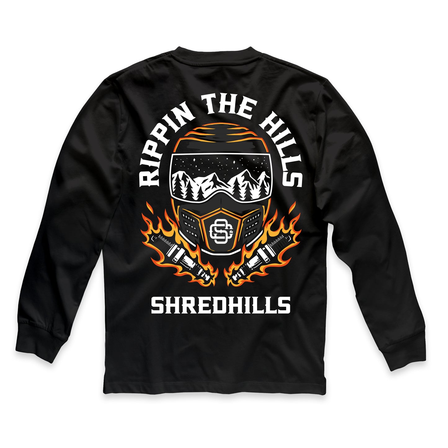 Rippin The Hills - Long Sleeves - Shredhills
