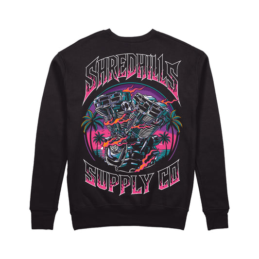Death Coast - Crewneck - Shredhills