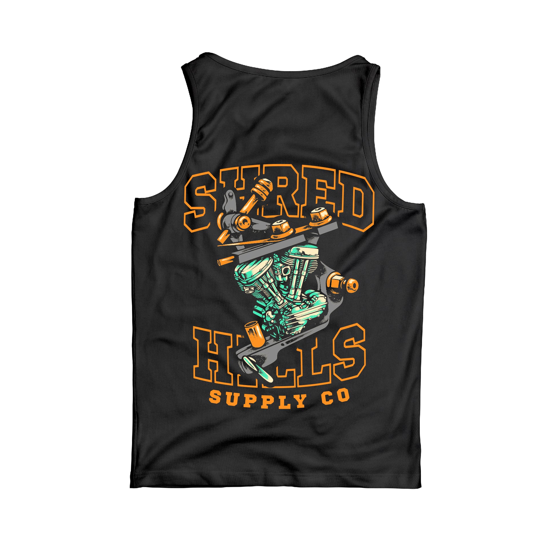 Greased Ink - Tank Top - Shredhills