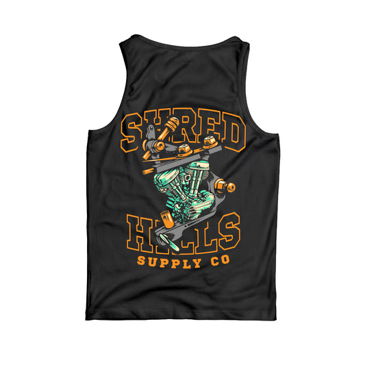 Greased Ink - Tank Top - Shredhills