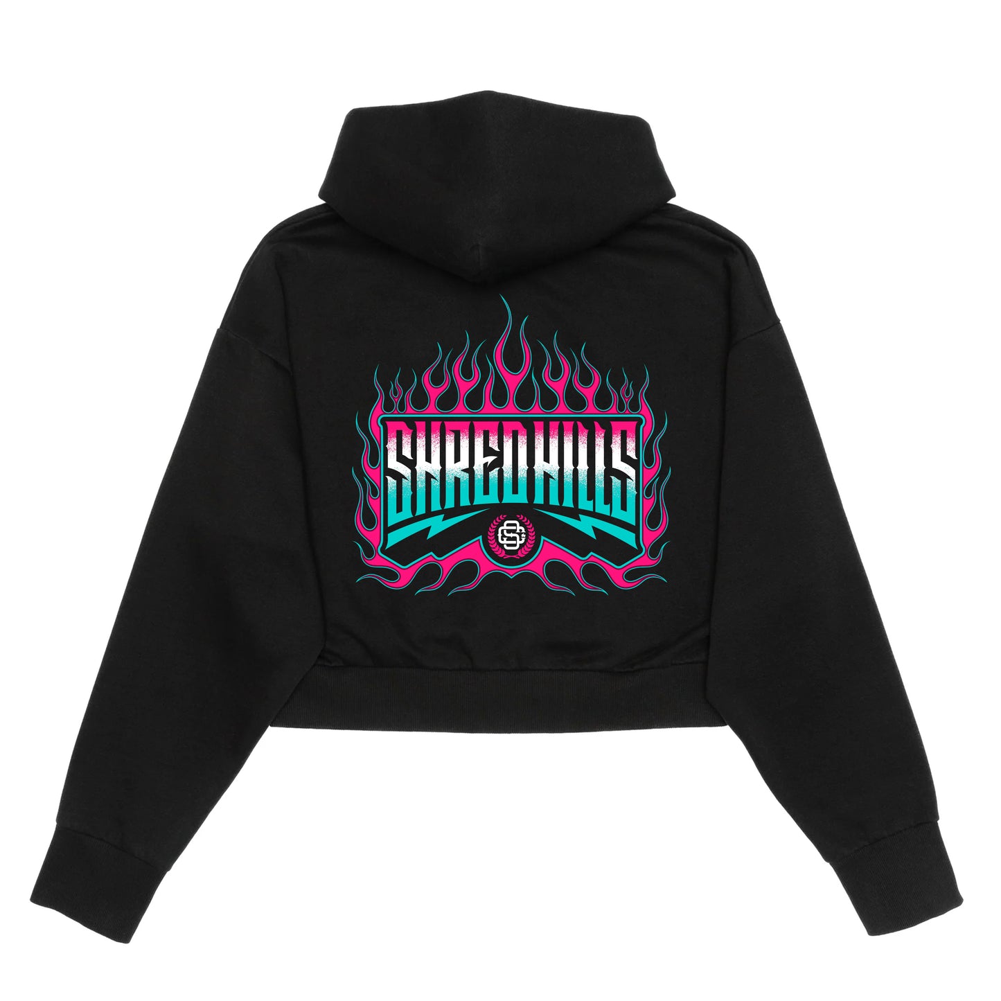 No Mercy - Hoodie Crop Women - Shredhills