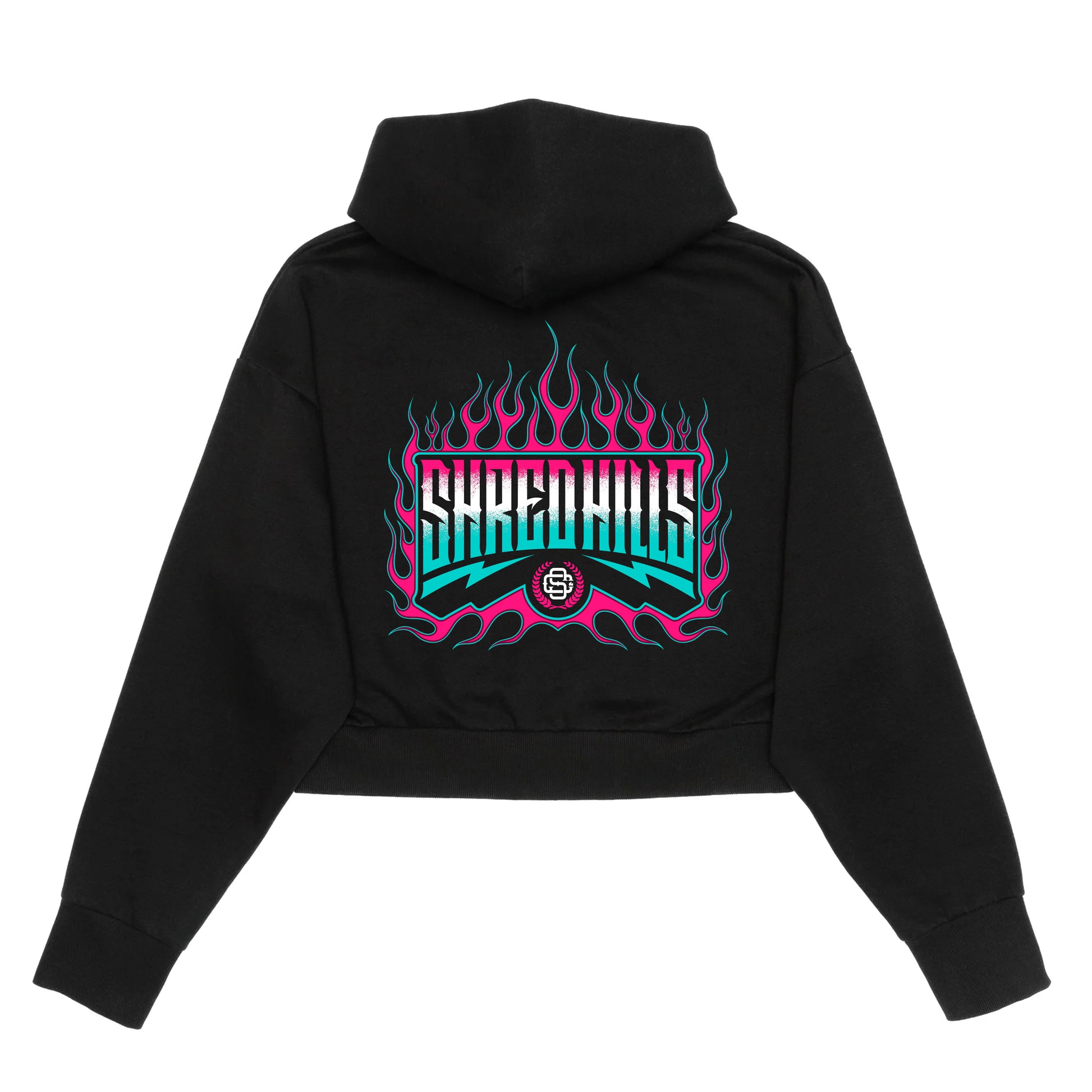 No Mercy - Hoodie Crop Women - Shredhills