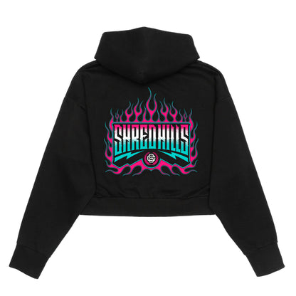 No Mercy - Hoodie Crop Women - Shredhills