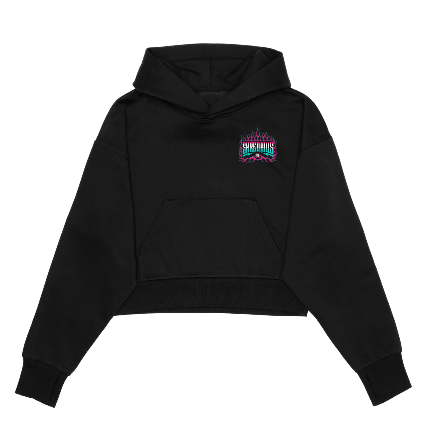 No Mercy - Hoodie Crop Women - Shredhills