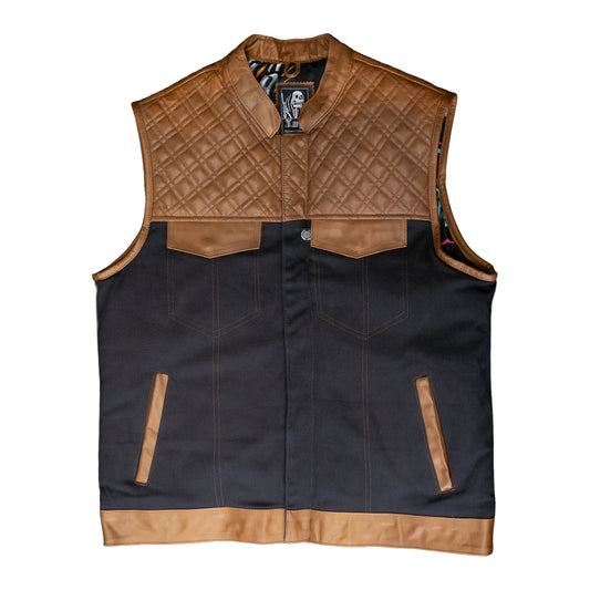 ((PRE ORDER)) Killa Brown Leather - Vests