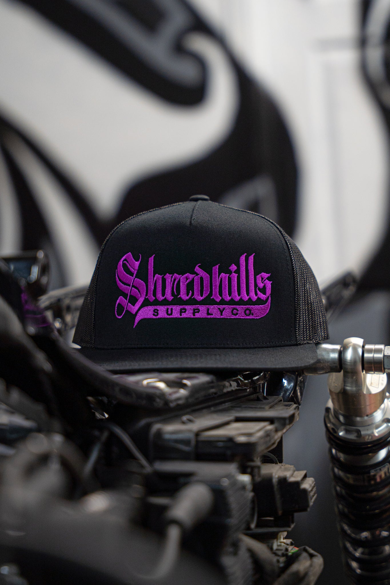 Trucker Edgeflex - Purple Embroidery - Shredhills