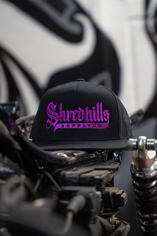 Trucker Edgeflex - Purple Embroidery - Shredhills