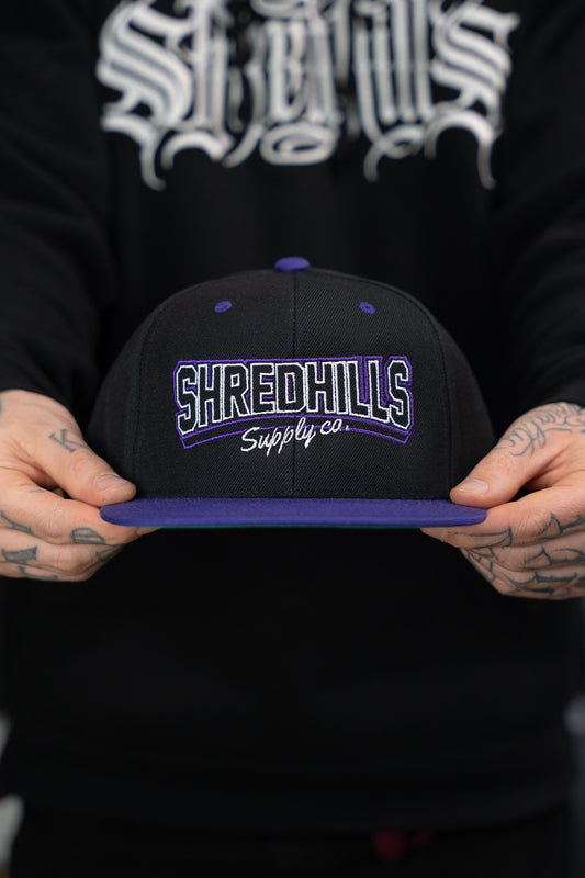 Trucker Purple Caps - Supply Co - Shredhills