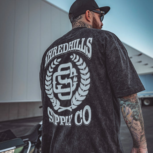 Heavyweight Acidwash - Tee - Shredhills