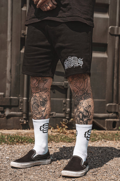 Short Sweatpants - Signature Embrodery - Shredhills