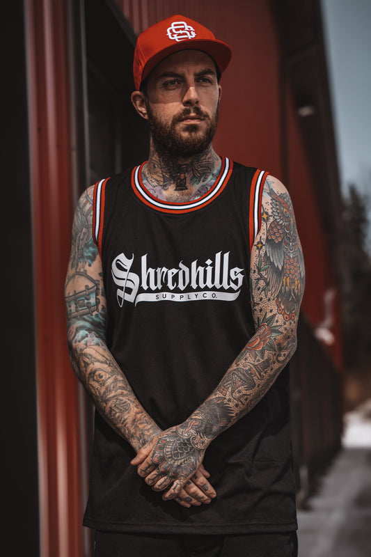 Elk Jersey - Black & Red