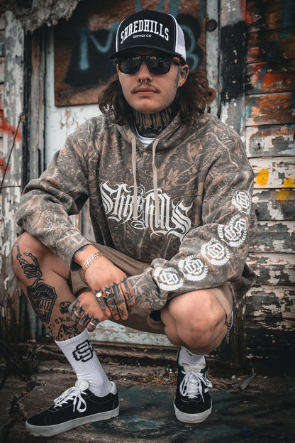 Deadwood Camo - Hoodie Heavyweight - Shredhills