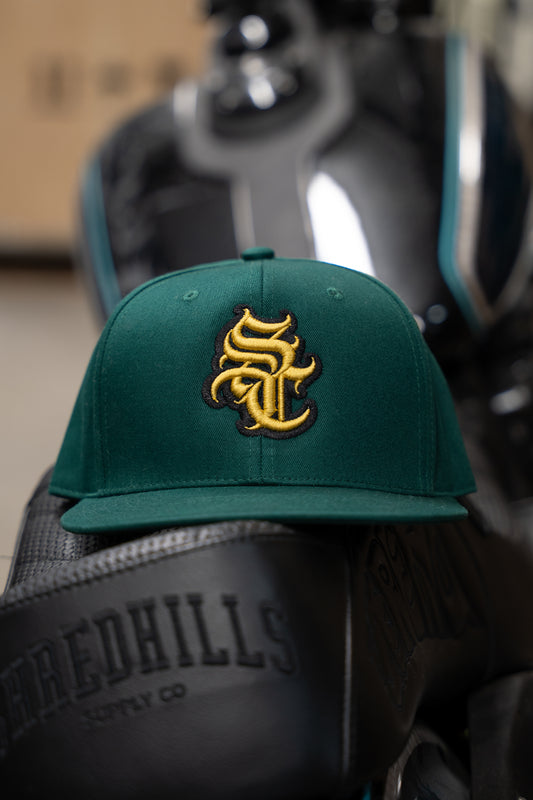 Street Crew - Green and Gold Caps - Shredhills