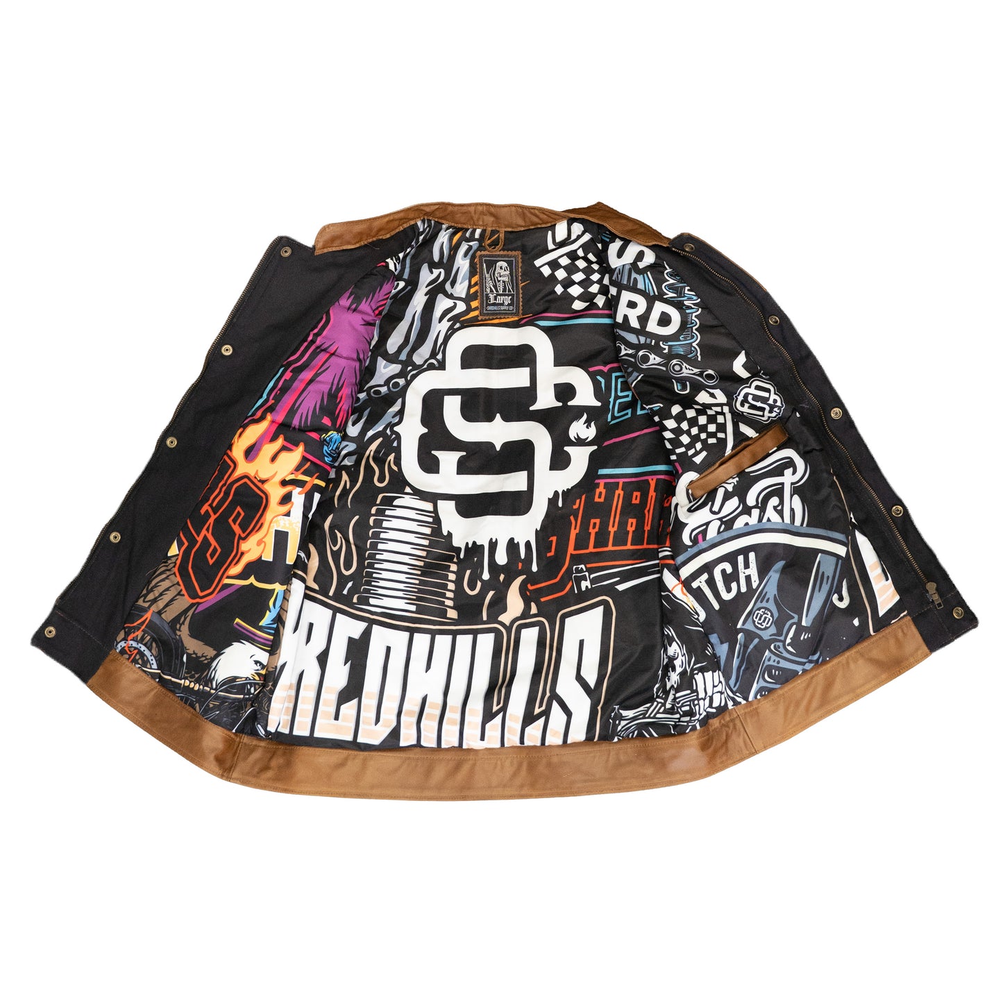 ((PRE ORDER)) Killa Brown Leather - Vests