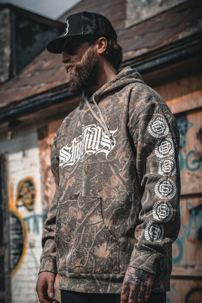 Deadwood Camo - Hoodie Heavyweight - Shredhills